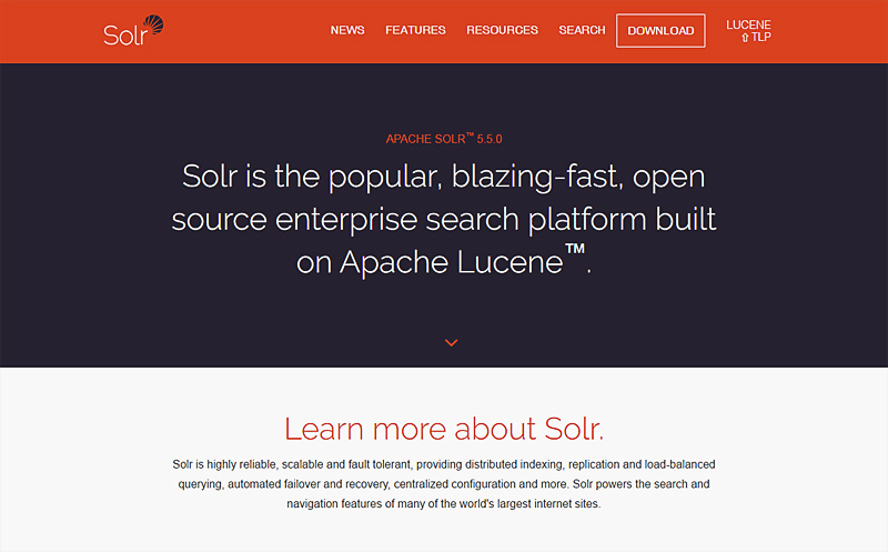apache solr ecommerce site search