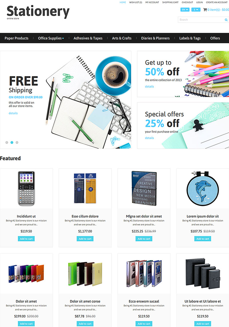 stationery-responsive-opencart